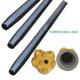 Blast Drill Extension Rod Tapered Drill Rod Small Hole Diameter Antirust