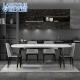 Rectangular Nordic Marble Dining Table And Chair Modern Minimalist Solid Wood