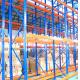 Blue Orange Selective Warehouse Pallet Racks Solutions Adjustable