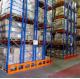 Four Pallets Heavy Duty Storage Racks / Metal Warehouse Shelving For Tobacco Industry