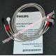 philip ECG Machine Parts Safety Cable Lead Set M1605A Medical Equipment
