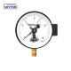 Electric Contact Pressure Gauge 100mm 380V Back Steel Case Manometer AC