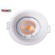 White Anti Glare Cob Recessed Downlight , Mr16 Bathroom Downlights