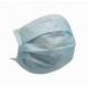 Antivirus Triple Layer Surgical Mask Light Bule Meltblown Cloth Opp Bag