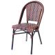 18.50 X 21.65 X 34.64 Aluminum Outdoor Bistro Dining Chairs