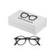 Custom Color Eyewear Packaging Box White Color For Shipping Glasses