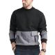 100 Cotton 250gsm Men Plain Crew Neck Sweatshirt Heavyweight Crewneck Sweatshirt