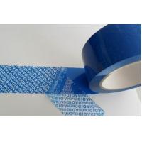 Tamper-evident security anti-counterfeit seal tape for carton package