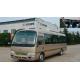 3.8L Engine Tourism Rosa Minibus Toyota Coaster Buses Euro II Emission