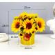 ODM Preserved Fresh Flowers Dried Sunflower Bouquet Ornaments