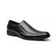 Slip on Loafers Black Durability Mens Casual Dress Shoes For Formal Events