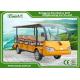 Environmentally Friendly Gasoline Golf Cart , Electric Tourist Bus For Resort