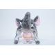 Big Nose Elephant Soft Plush Toys Grey Color High Durability 25CM For Babies