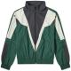 100% Nylon Windbreaker Track Jacket Custom Mens Colorblock Elasticated Trims