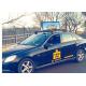 High Brightness Car Roof Top Taxi LED Display Screen Outdoor Advertising Sign P2.5 P3 P4.81 P5 Full Color 3G 4G