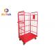 300kgs Three Side Collapsible Warehouse Roll Cage Cart