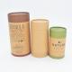 Eye Catching 3piece Telescope Kraft Cylinder Packaging For Food