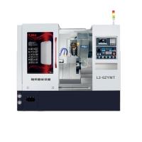 3 Axis FANUC Cnc Turning Milling Center 8 Hydraulic Chuck Live Tool