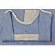 Breathable Anti Blood Disposable Examination Gowns With Hook Loop Fastener