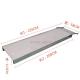 Emergency Rescue Durable Stainless Steel Ambulance Stretcher Base with CE Certificate