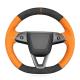 Customized High Quality Super Soft Suede Steering Cover For Tesla Model 3 2023-2024