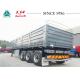 40T Flatbed Semi Trailer With Dropside Wall Side Wall Semi Trailer For Sale