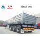 40T Flatbed Semi Trailer With Dropside Wall Side Wall Semi Trailer For Sale