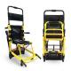 Yellow Stair Climbing Wheelchair Ambulance Electric Stair Chair Stretcher