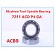 7211 ACD P4A GA Machine Tool Spindle Bearing