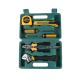 8 Piece Tool Set General Household Hand Tool Kit with Plastic Toolbox Storage Case