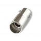 Mirror Polished Advance Auto Exhaust Tips 2.25 Inlet 2.5 Outllet Angle Cut