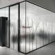 108mm Single Glass Partition Wall Mounted Tempered Glass