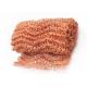 High Strength Copper Knitted Wire Mesh 0.3m-1.2m Wide Alkali Resistance