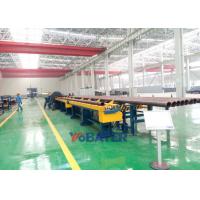 Large diameter pipe beveling machine for pipe spool fabrication line