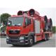 Powerful Custom Smoke Exhaust Fire Engine with Two Large Fans for Tunnel Rescue