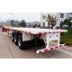 Automatic Height Adjusting System Flatbed Semi Trailers Approved CE