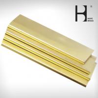 C38500 1m Length Brass Copper Flat Bar Stock With Mill Finishing