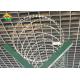 HUILONG Concertina Razor Wire Fence Galvanized Steel With Y Post