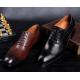 Fashion Men Formal Dress Shoes , Brogue Hidden High Heel Leather Footwear For Mens