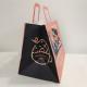 Recycled Custom Printed Brown Paper Bags With Handles