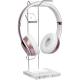 Acrylic Display Rack for Earphone Headphone Game Headset Headphone Holder with Cable Organizer