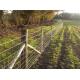 Electric Galvanized Iron 50m Length Wire Cattle Fencing For Livestocks