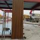 Modern WPC Wall Panels with Wood Grain Texture for Exterior Decoration