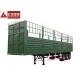3 Axle Cargo Container Trailer , Container Hauler Trailer Corrugated Body Plate
