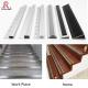 Slip Resistant Aluminium Stair Nosing Edge Trim 7mm Height Anodized