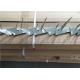 Hot Dipped Galvanized Anti Climb Spikes Rooftop Razor Spikes For Security