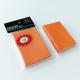 Orange Polypropylene Card Sleeves PVC Free Magic Gathering Sleeves