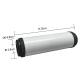 10inch Household Activated Carbon Filter with Food Grade Polypropylene Shell Material