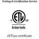 American ETL Certification Quality TUV/ETL/UL Product Mandatory Safety Certification
