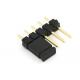 2.54 mm Pitch 5 Pin Straight Pin Header Connector With Mini Jumper